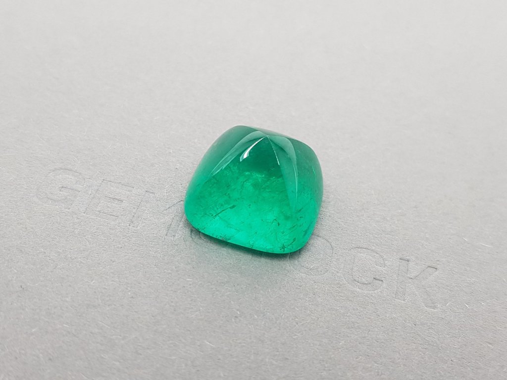 Large sugarloaf cut Colombian emerald 23.09 ct Image №3