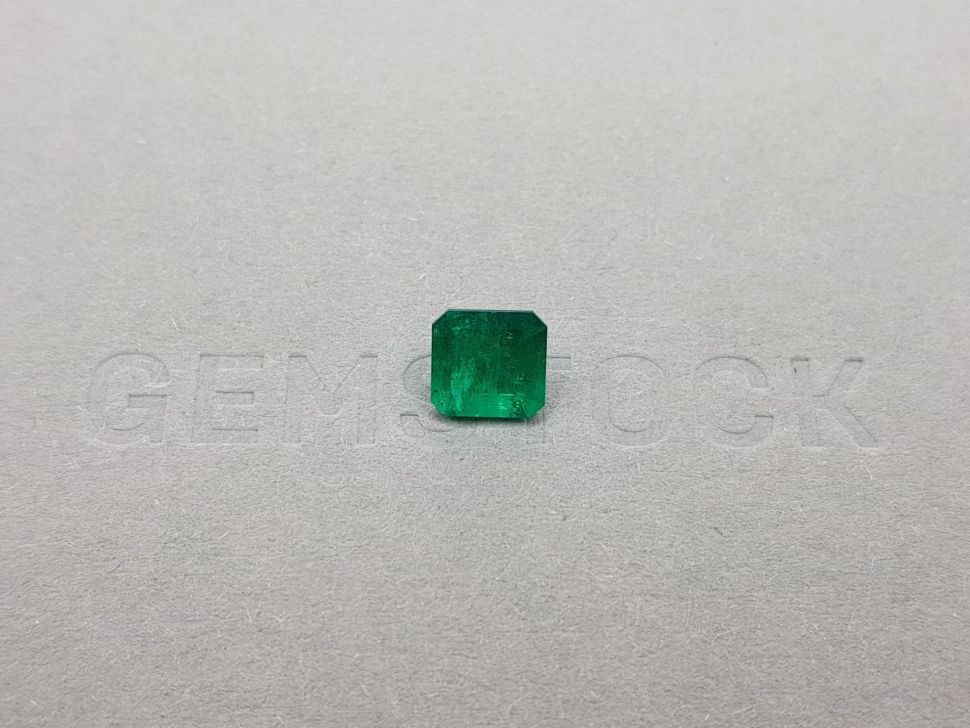 Emerald from Colombia, rich color 1.58 ct Image №1