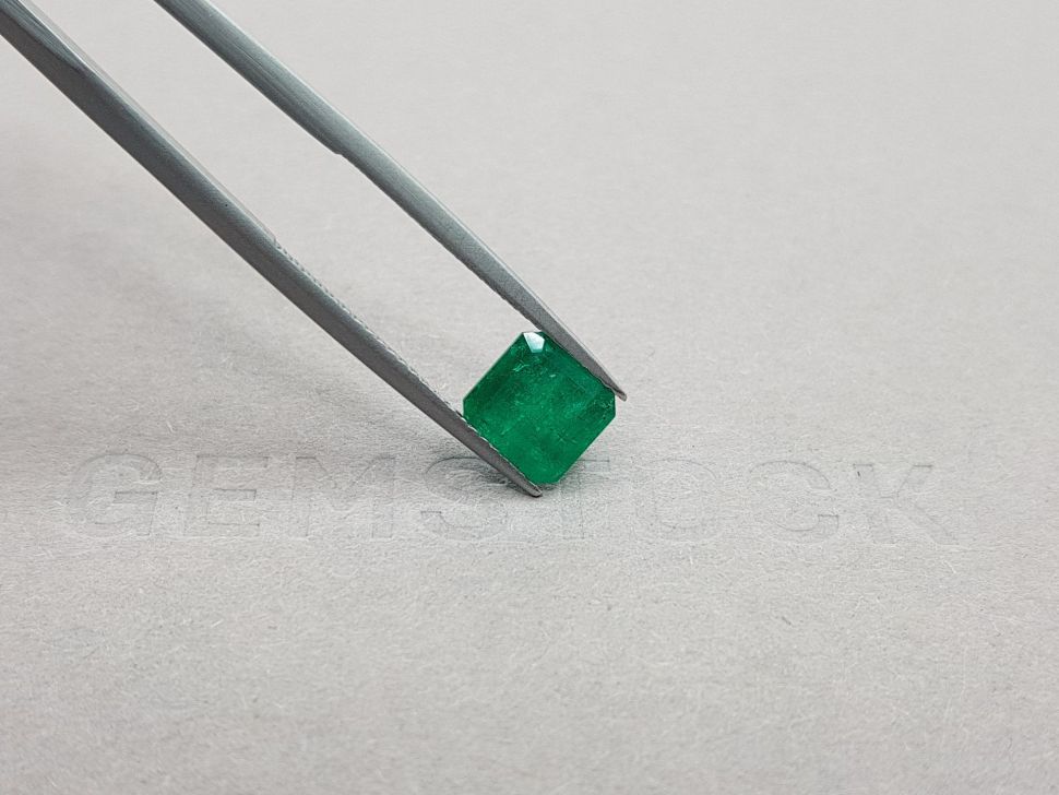 Emerald from Colombia, rich color 1.58 ct Image №4