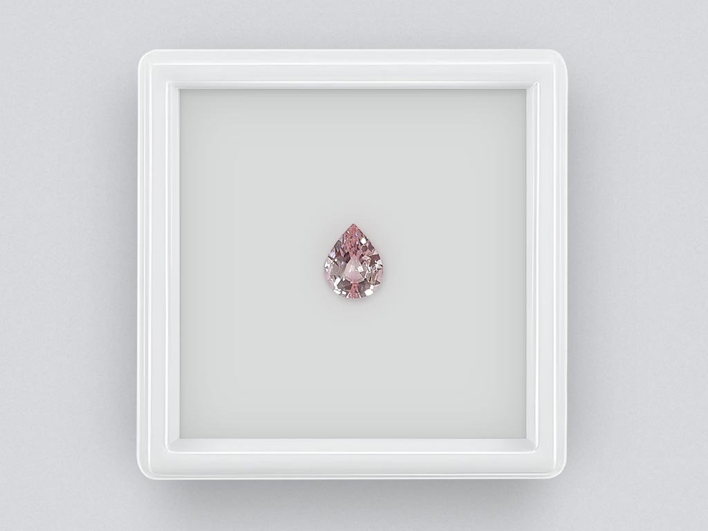 Morganit im Birnenschliff 0,67 Karat, Afrika Image №1