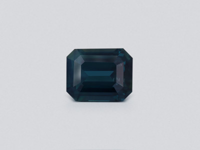 Unheated Teal sapphire octagon 2.02 carats, Sri Lanka photo