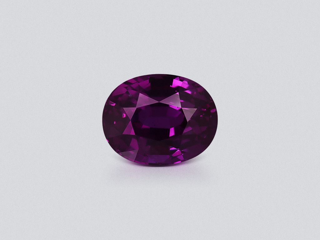 Saphir violet taille ovale de 3,10 carats, Sri Lanka Image №1