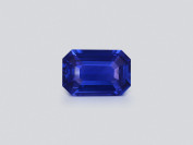 Saphir bleu taille octogonale 4,01 carats, Sri Lanka