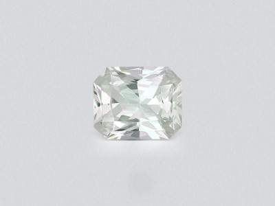 Kunzite light green radiant cut 7.94 carats, Pakistan photo