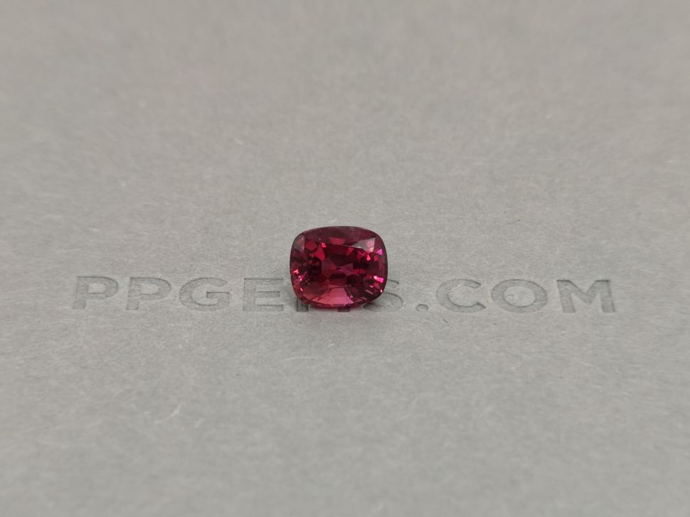 Burmese red spinel, cushion cut 3.26 ct Image №1