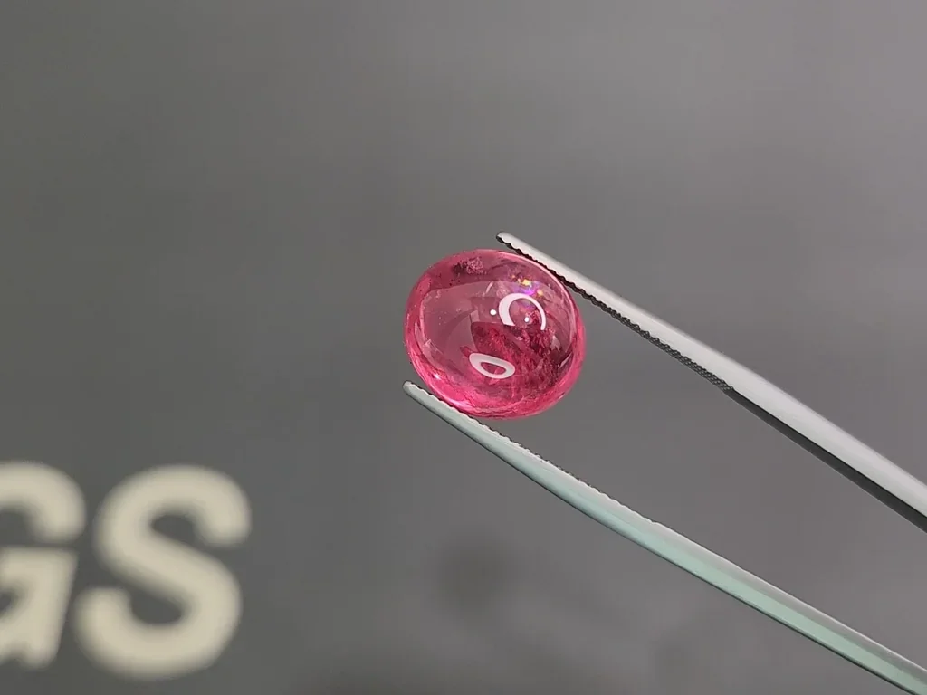 Large spinelv Mahenge Vivid Pink cabochon cut 15.20 carats, Tanzania Image №3