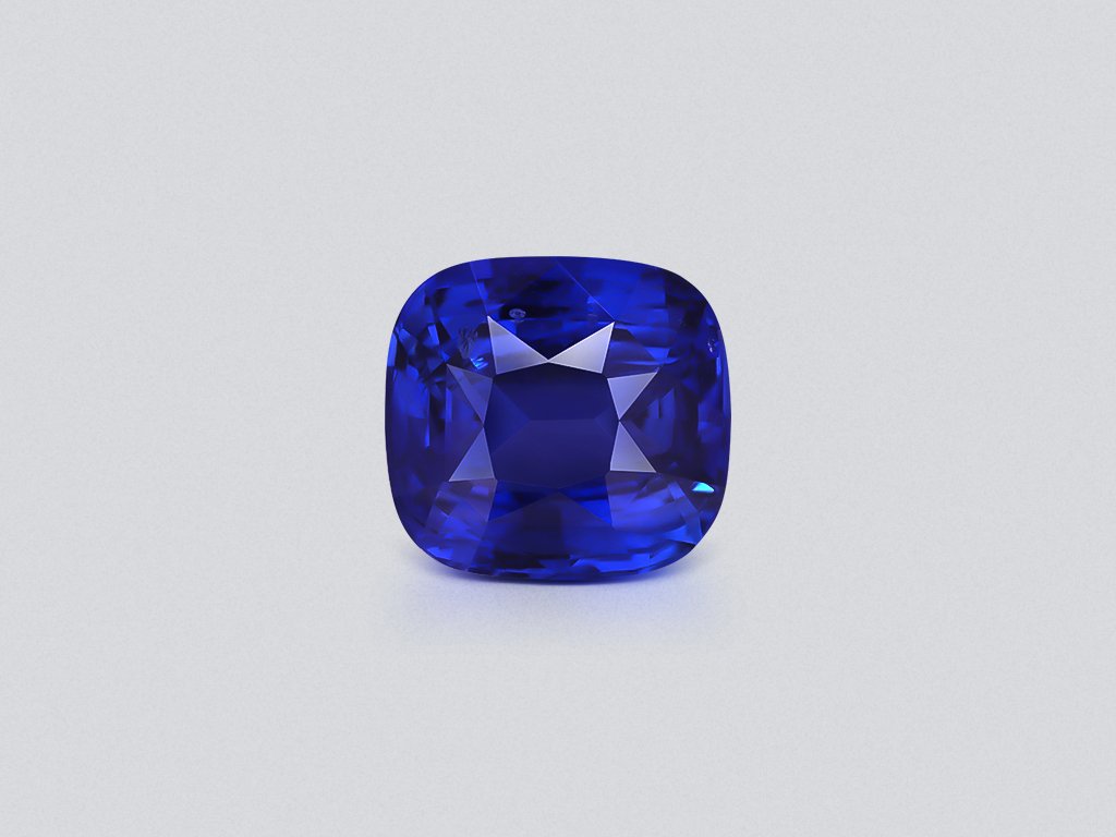 Saphir bleu royal taille coussin 13,12 ct, Sri Lanka  Image №1