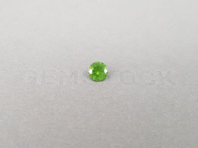 Demantoid with horse tail like inclusion1.09 ct, Ural Mountains, Russia photo