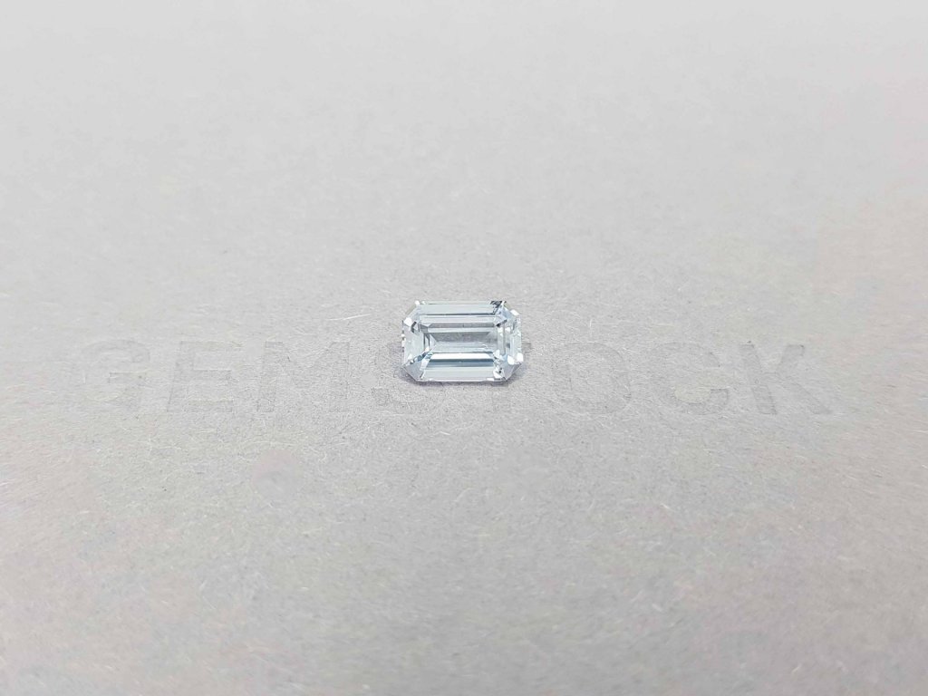 Unheated white sapphire in octagon cut 1.52 ct, Sri Lanka Image №1