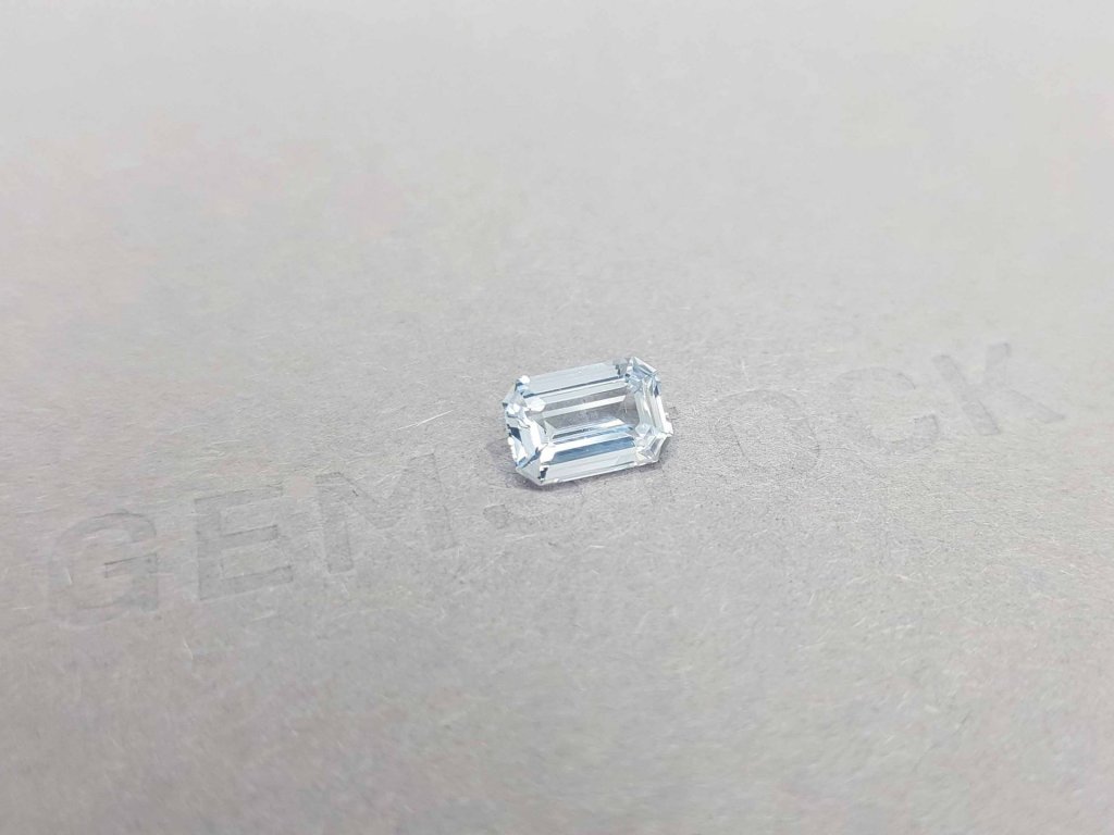 Unheated white sapphire in octagon cut 1.52 ct, Sri Lanka Image №2