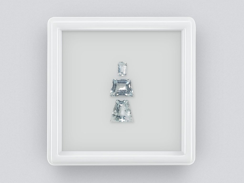 Ensemble aigue-marine 1,76 carats, Afrique Image №1