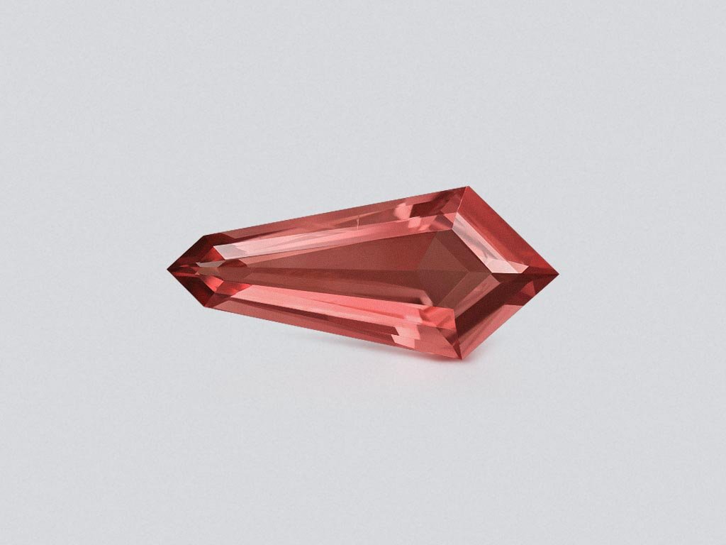 Spinel in kite cut 3.37carats, Burma Image №1