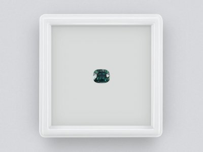 Cushion cut sapphire from Madagascar 1.32 ct photo