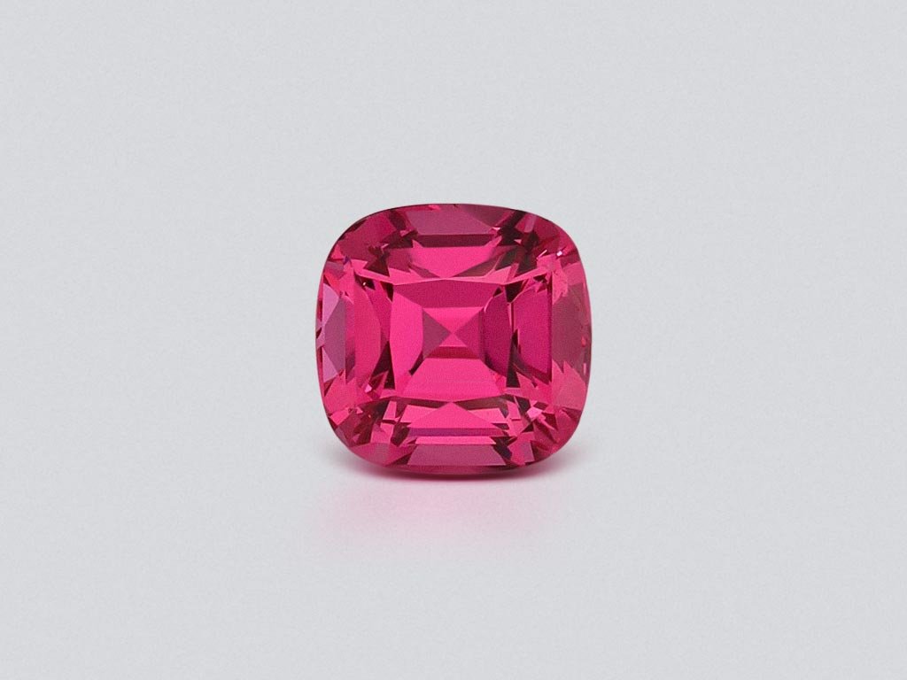 Vivid pink Mahenge spinel in cushion cut 2.19 carats, Tanzania Image №1