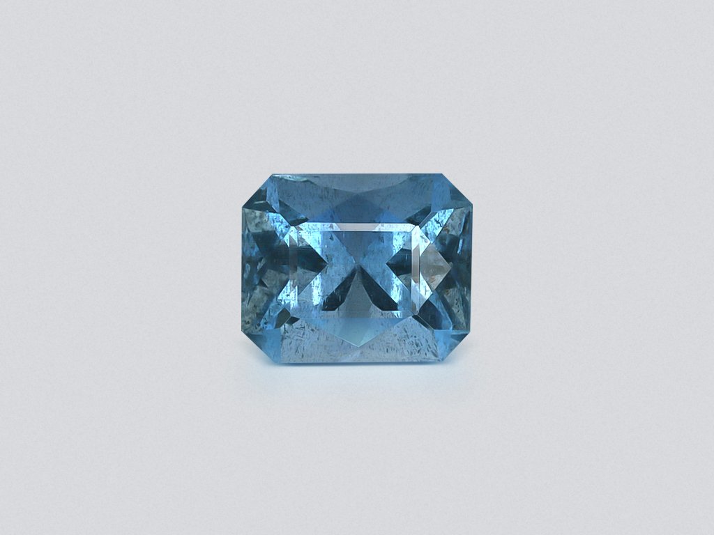 Aigue-marine Santa Maria taille radiant 1,19 carat, Madagascar Image №1