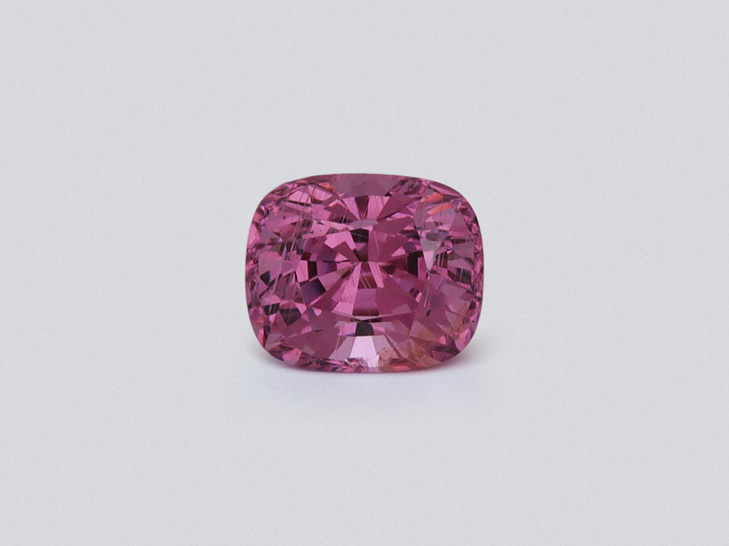Purple spinel cushion cut 1.69 carats, Vietnam Image №1