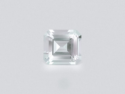 Kunzite light green octagon cut 7.43 carats, Pakistan photo