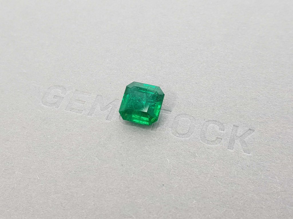 Emerald octagon cut 3.73 ct, Pakistan Image №2