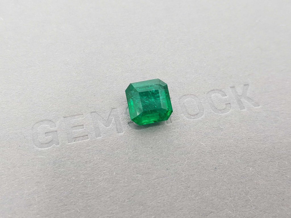 Emerald octagon cut 3.73 ct, Pakistan Image №3