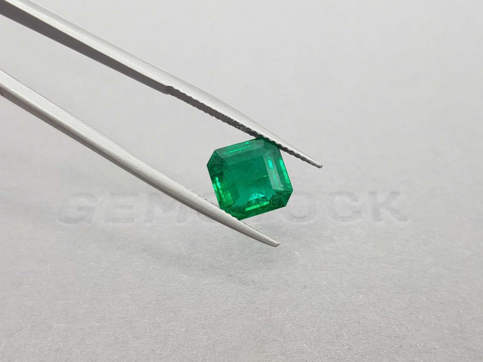 Emerald octagon cut 3.73 ct, Pakistan Image №4