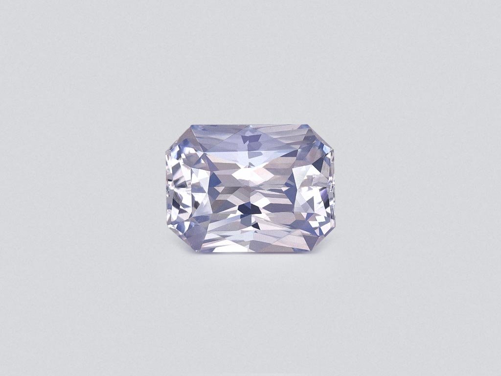 Saphir taille radiant bleu pastel 2,06 carats, Sri Lanka Image №1
