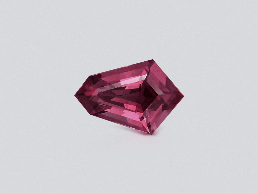 Purple spinel in fancy cut 2.18 carats, Burma Image №1