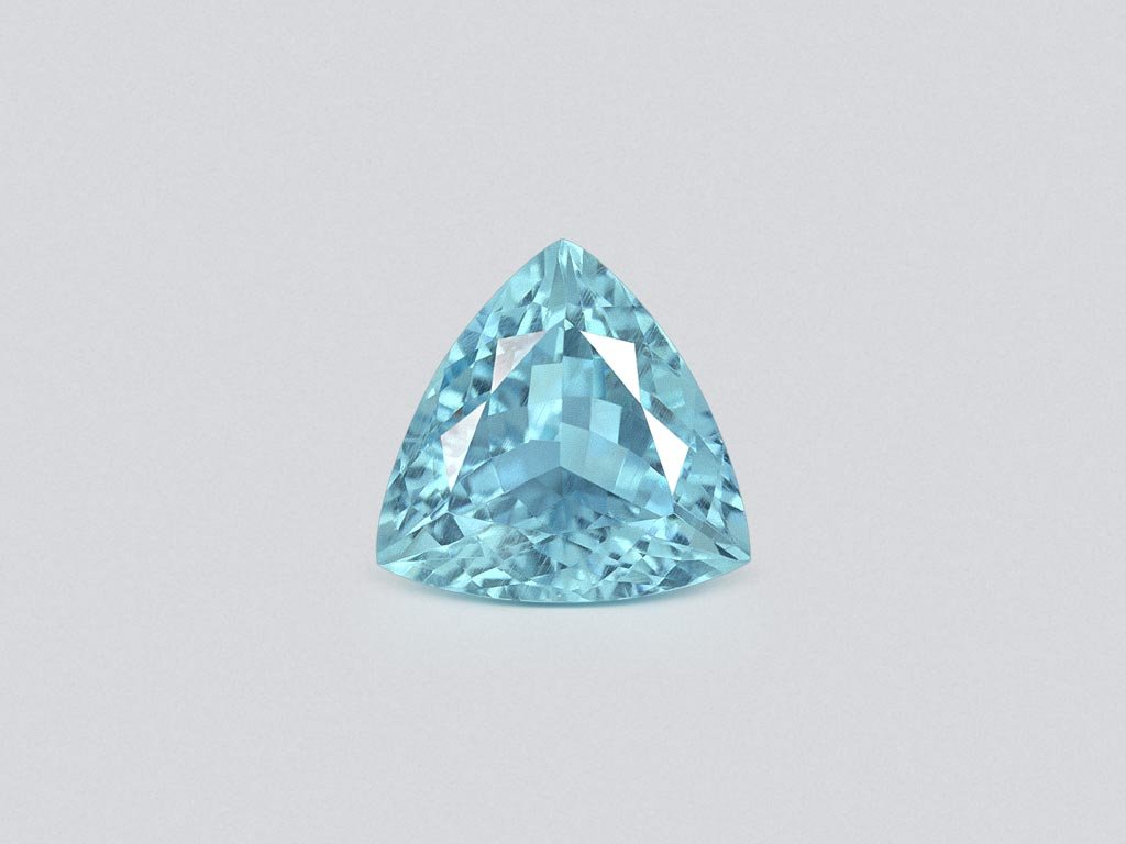 Aquamarin im trillionschliff 3,94 karats, Brazil Image №1