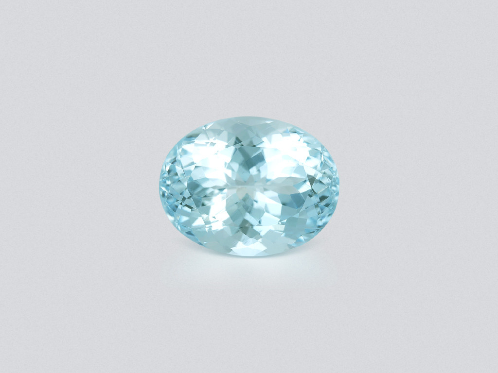Aigue-marine ovale de 4,11 carats, Madagascar  Image №1