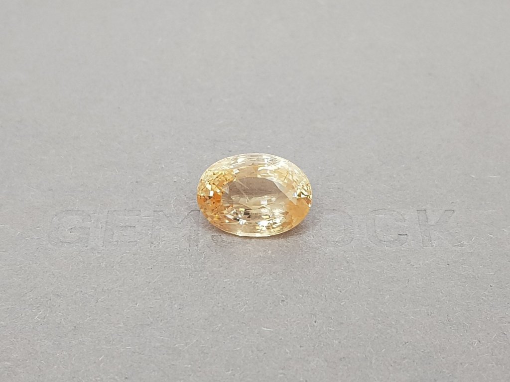 Unheated oval cut padparadscha sapphire 9.03 ct, Sri Lanka, Lotus Image №1