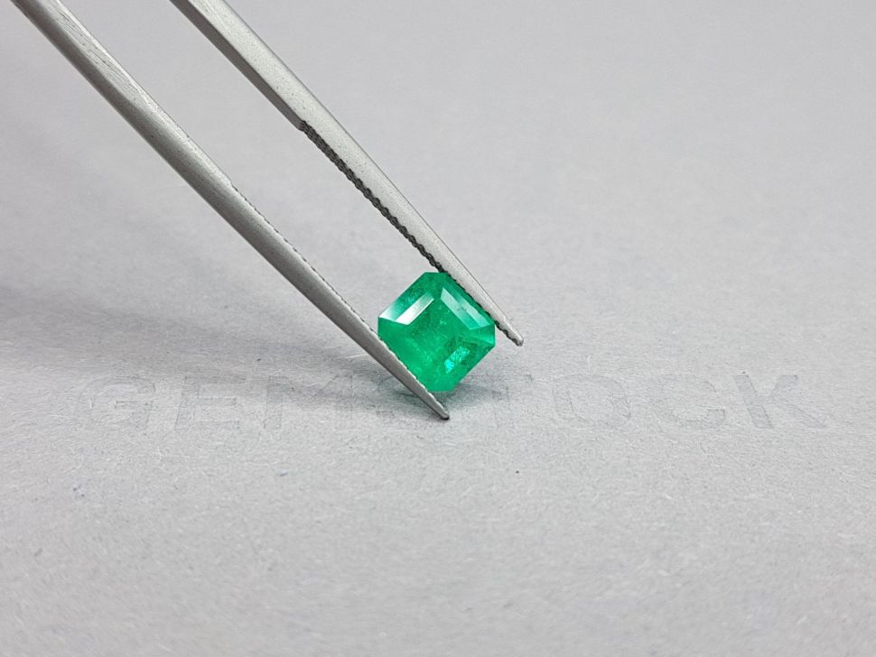Intense Colombian Octagon Emerald, 1.23 ct Image №4