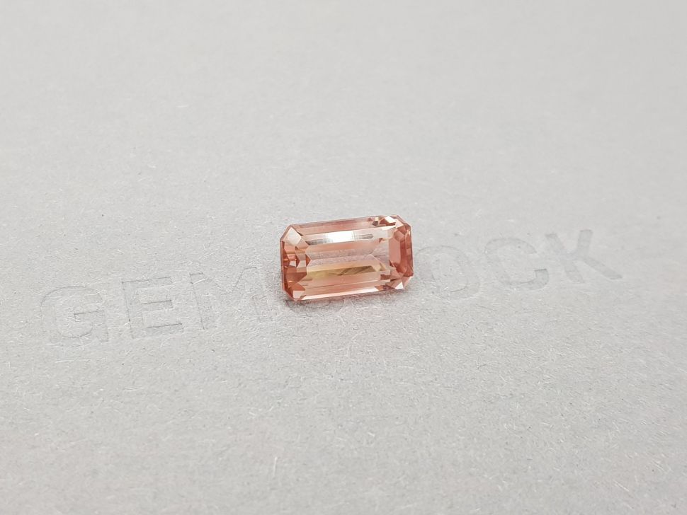 Orange-pink tourmaline from Afghanistan 3.56 ct Image №2