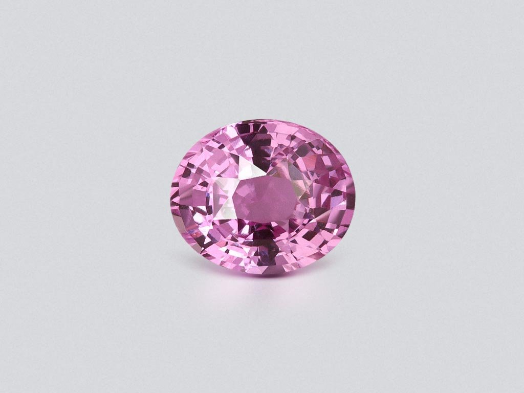 Unheated pink sapphire in oval cut 1.50 carats, Sri Lanka Image №1