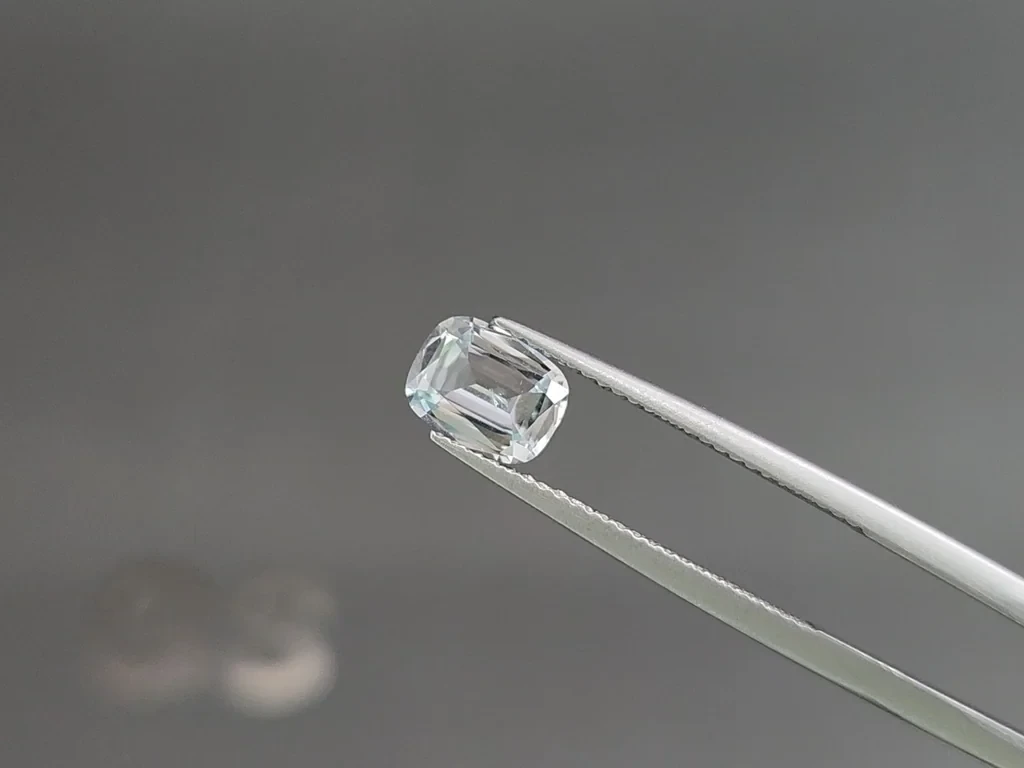 Set of aquamarines cushion cut  2.63 carats, Madagascar Image №3
