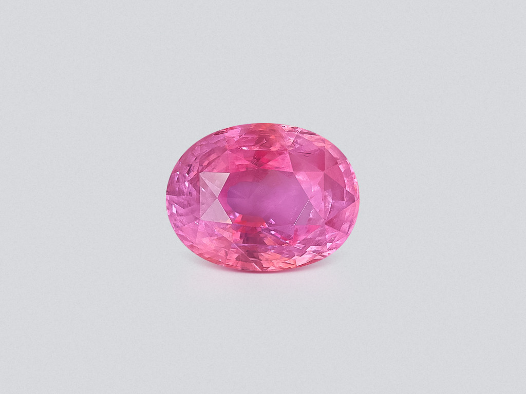 Unbehandelter Padparadscha saphir im oval schliff 8,25 karat, Sri Lanka  Image №1