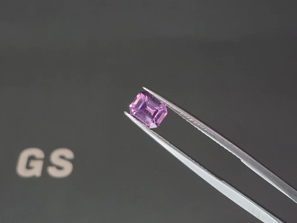 Roze spinel Mahenge, achthoekig geslepen, 1,09 karaat, Tanzania Image №3
