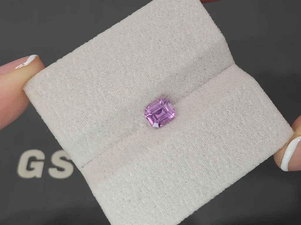 Roze spinel Mahenge, achthoekig geslepen, 1,09 karaat, Tanzania Image №4