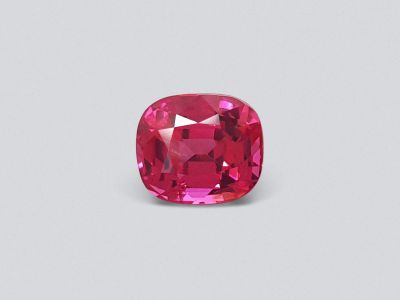 Unique pink-red spinel Mahenge 4.12 carats, GRS brilliancy-type Vibrant, ICA Book photo