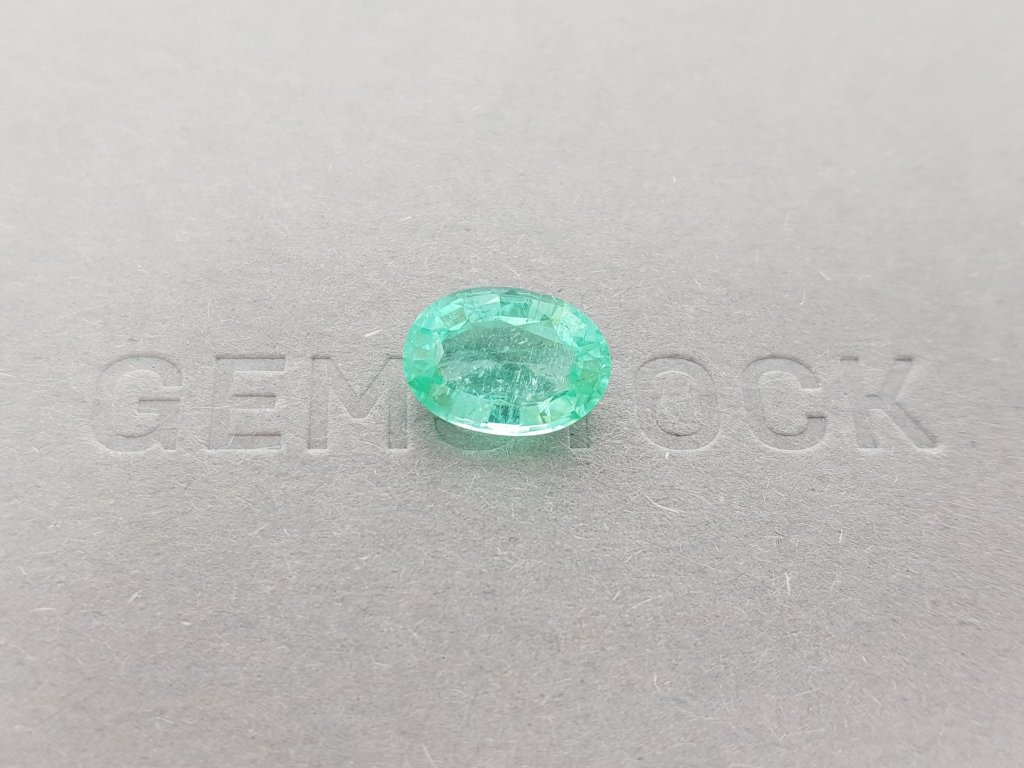 Paraiba tourmaline, oval cut 3.89 ct Image №1