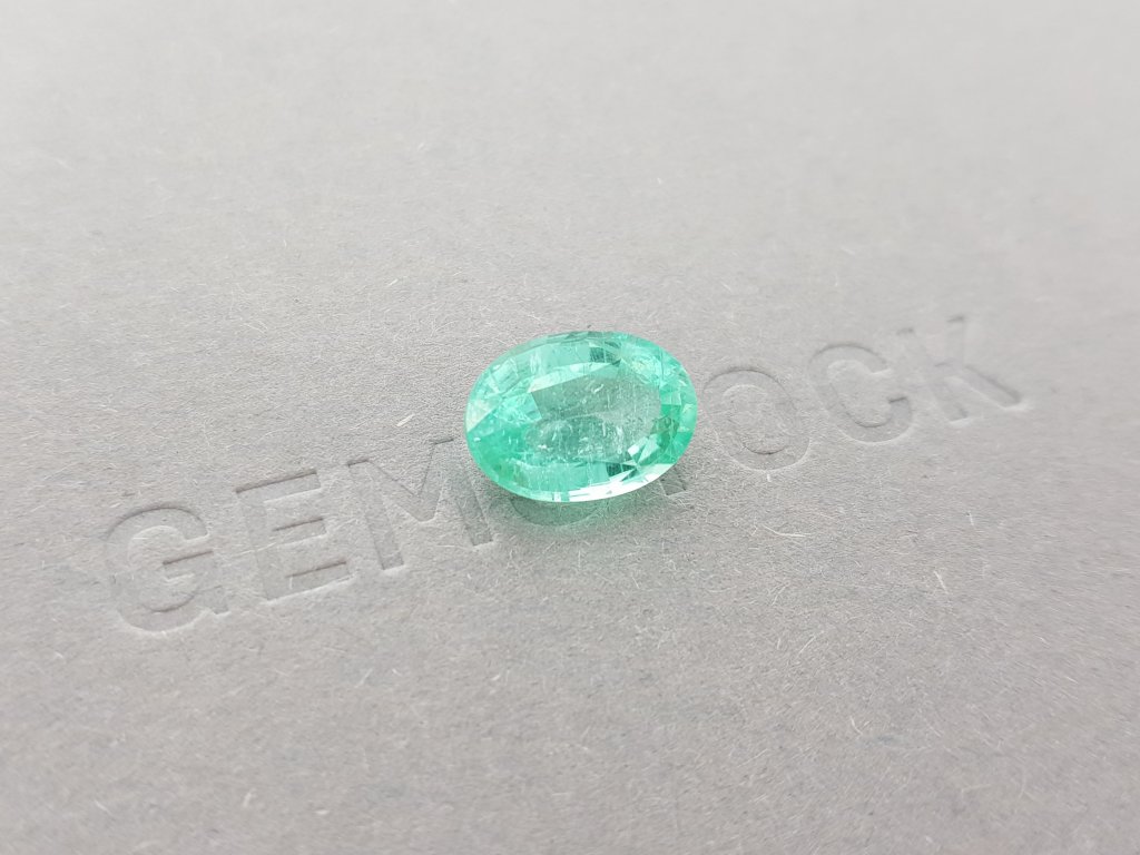 Paraiba tourmaline, oval cut 3.89 ct Image №2