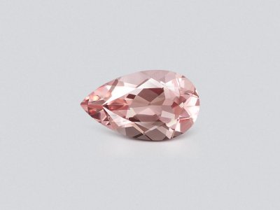 Pink morganite in pear cut 2.67 carats photo