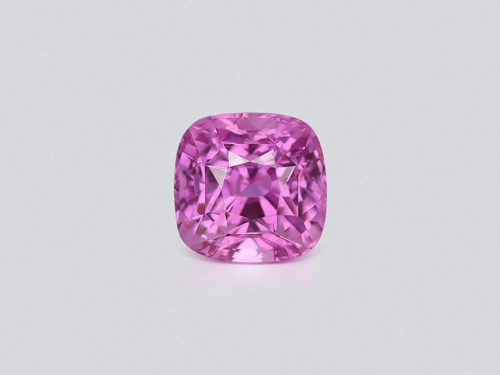 Unheated cushion cut purple sapphire 2.06 carats, Sri Lanka Image №1
