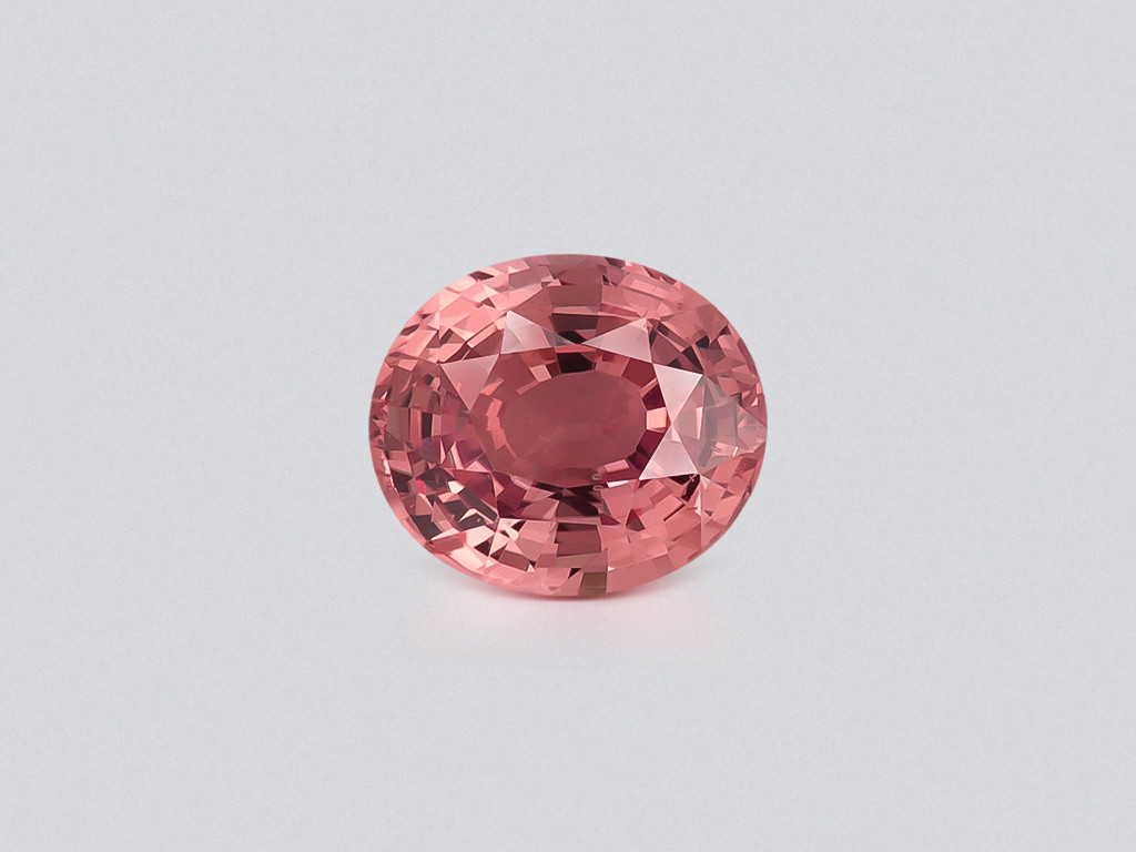 Padparadscha sapphire oval cut 1.01 carat, Sri Lanka Image №1