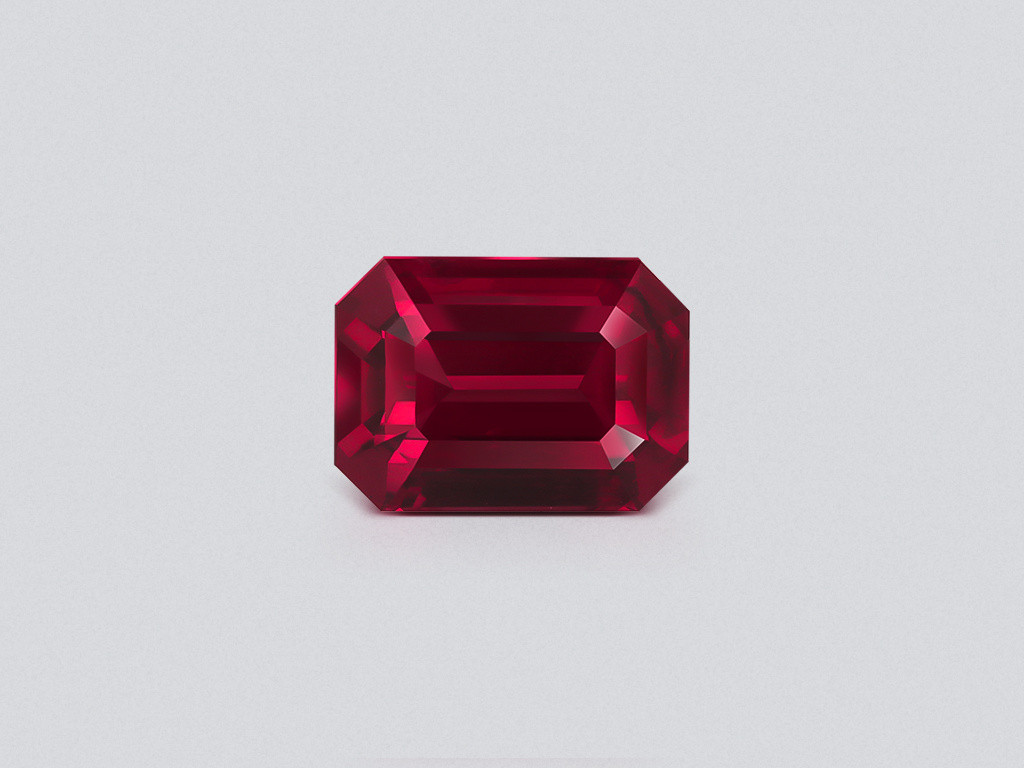 Ruby Pigeon Blood octagon cut  2.01 carats, Mozambique Image №1