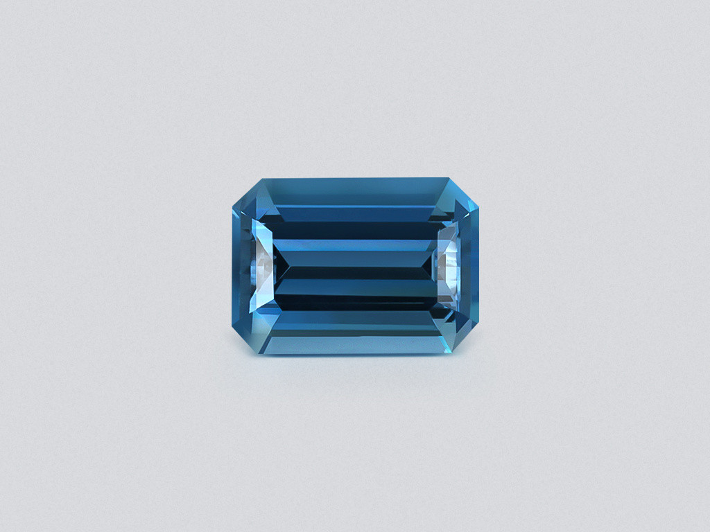 Aguamarina de Santa María de talla octogonal de 1,20 quilates, Madagascar Image №1