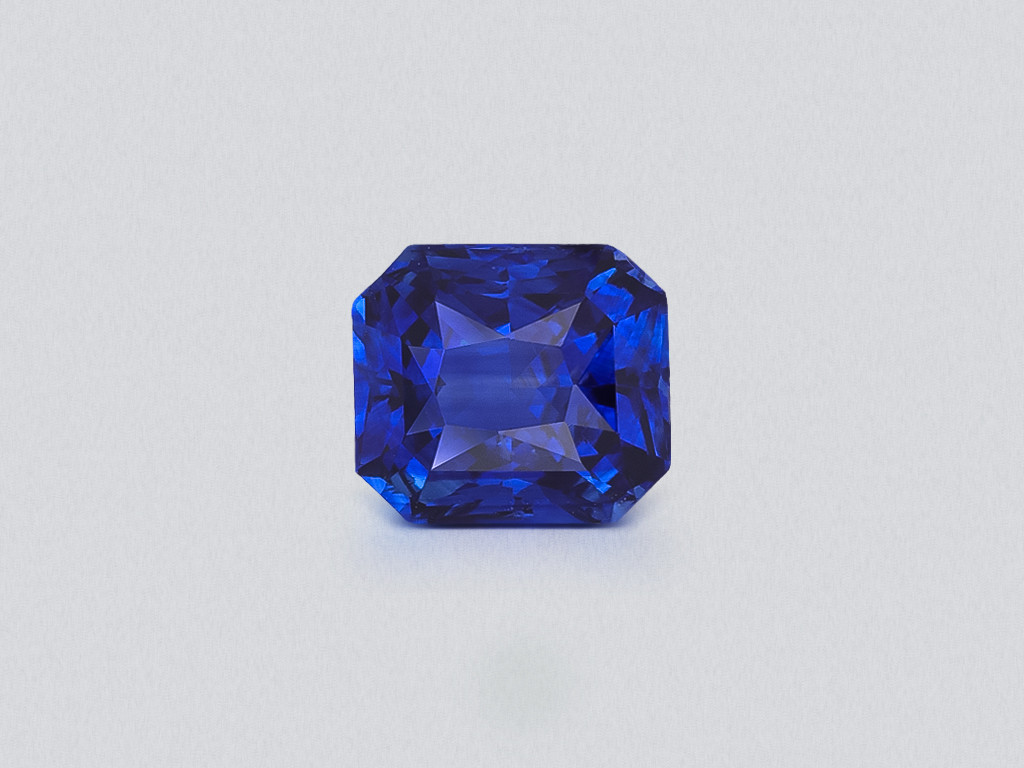Blauer saphir im radiant-schliff 3,05 karat, Sri Lanka Image №1