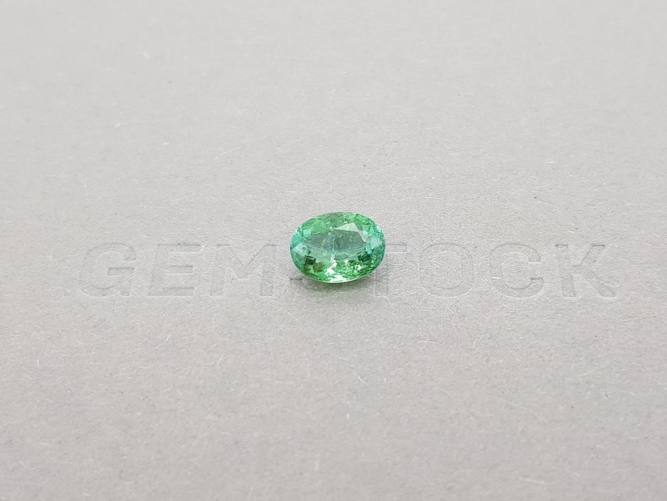 Mint green tourmaline 1.81 ct, Afghanistan Image №1