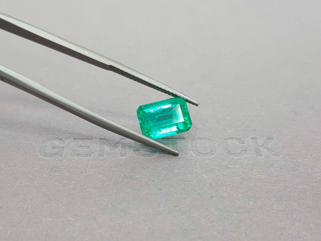 Colombian octagon emerald 4.13 ct, GRS Image №4