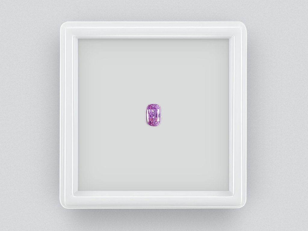 Saphir violet taille coussin 0,47 ct Image №1