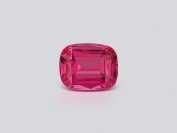 Spinelle Mahenge taille coussin rose vif 2,07 carats, Tanzanie