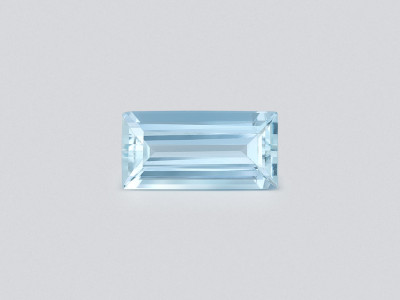 Aigue-marine taille baguette, 6,83 carats, Madagascar photo